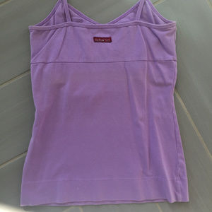 Hard Tail Tops - Hard Tail Gathered V Tank - purple Hard Tail Tops - Hard Tail Gathered V Tank - purple